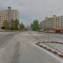 úprava kruhového objazdu na Kmeťovej
