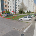 Parkovanie na chodníku na Hôrke