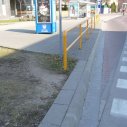 prechod pre chodcov z autobusovej zastávky